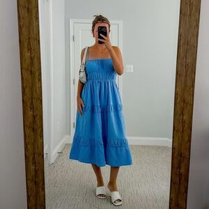 Ocean-drive Women's Blue Midi SunDress